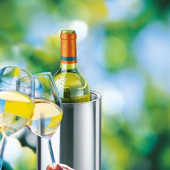 Set of 2 Isosteel Stainless Steel Wine Bottle Coolers-NWOT - Picture 9 of 14